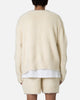 MNML Fuzzy Cardigan Sweater Off White
