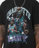 Mitchell & Ness Charlotte Hornets Larry Johnson Bling T-Shirt Black