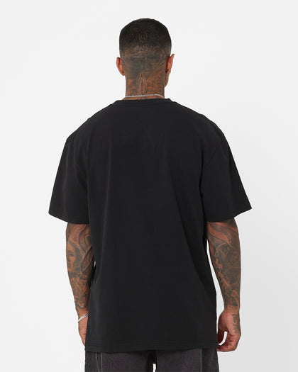 Mitchell & Ness Charlotte Hornets Larry Johnson Bling T-Shirt Black