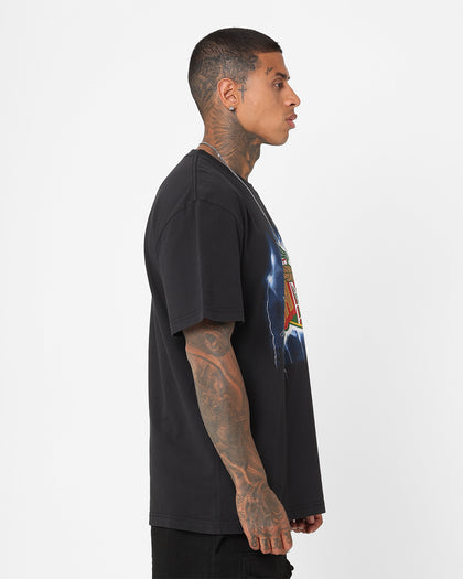 Mitchell & Ness Seattle Supersonics Logo Lightning T-Shirt Black