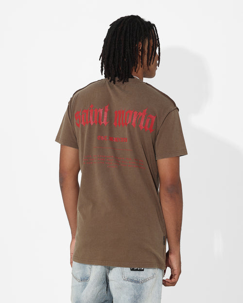 Saint Morta Legacy Lafayette T-Shirt Vintage Brown