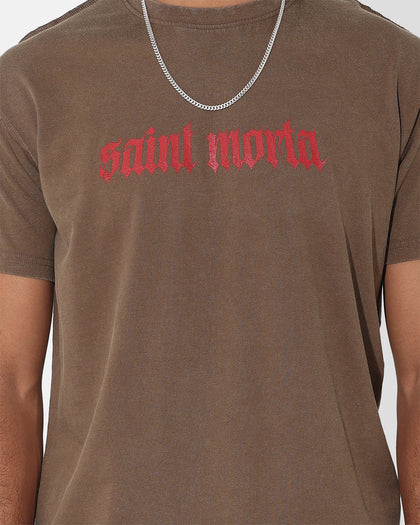 Saint Morta Legacy Lafayette T-Shirt Vintage Brown