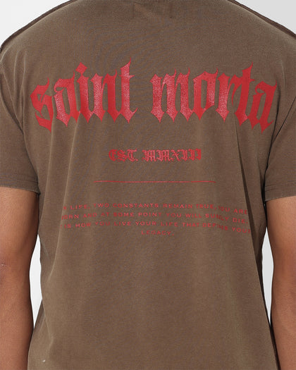 Saint Morta Legacy Lafayette T-Shirt Vintage Brown