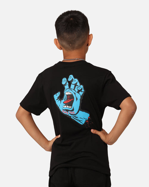 Santa Cruz Kids' Opus Screaming Hand T-Shirt Black