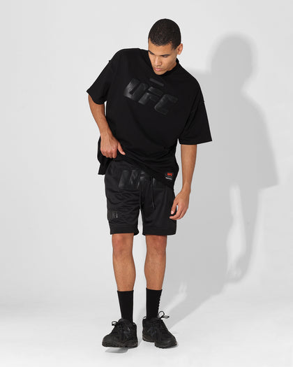 Saint Morta X UFC Boxy Premium T-Shirt Black/Black