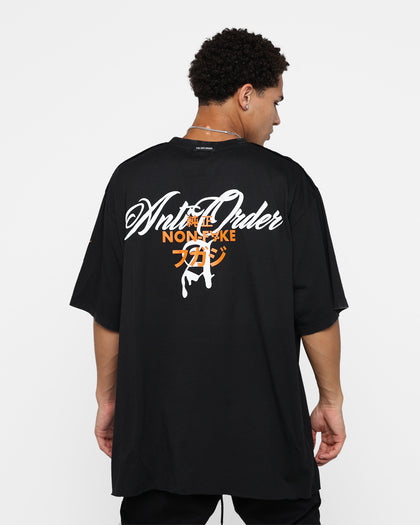 The Anti Order Non-Fake Baggy T-Shirt Vintage Black