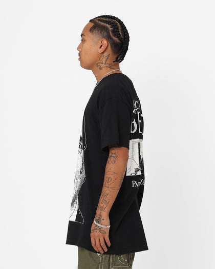 Rats Get Fat X American Psycho Patrick Bateman T-Shirt Black