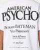 Rats Get Fat X American Psycho Vice President T-Shirt White