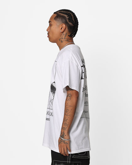 Rats Get Fat X American Psycho Vice President T-Shirt White