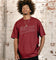 Saint Morta Allstar Embroidered Drop T-Shirt Maroon