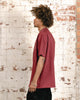 Saint Morta Allstar Embroidered Drop T-Shirt Maroon