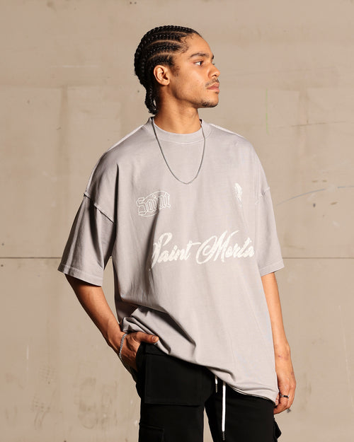 Saint Morta Roadhouse Boxy T-Shirt Vintage Grey