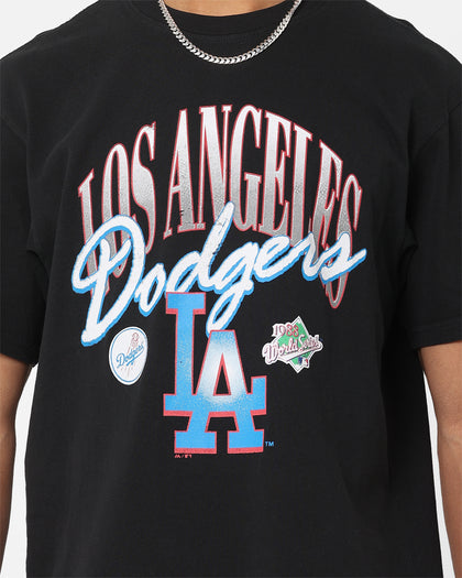 Majestic Athletic Los Angeles Dodgers Script Arch T-Shirt Faded Royal