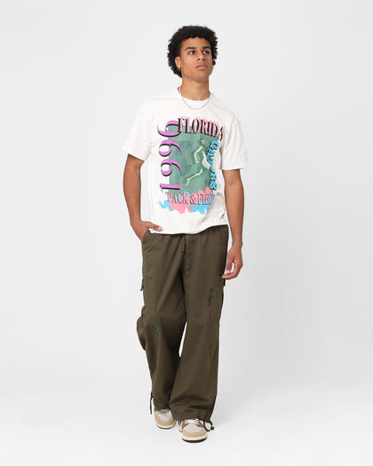 National Collegiate Athletic Association Florida Gators Track & Field T-Shirt Vintage White