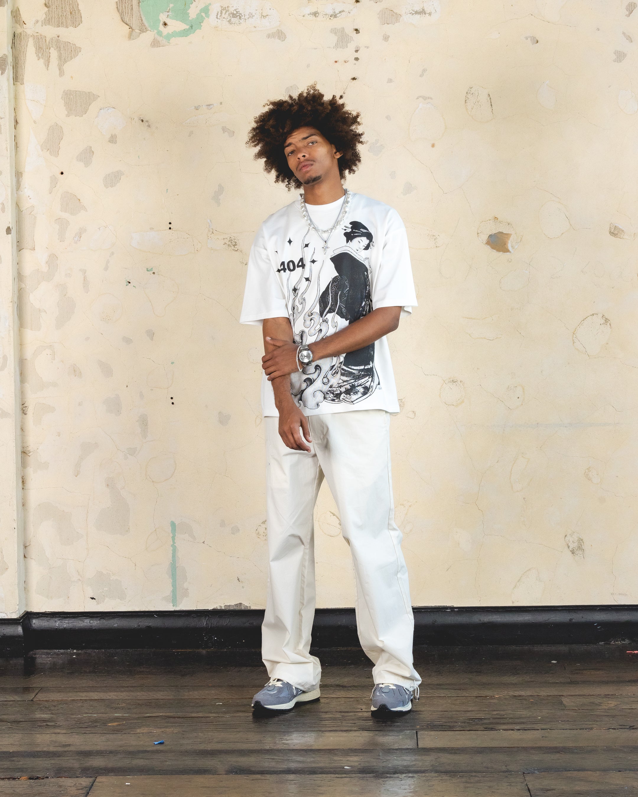 404 Geisha T-Shirt Off White | Culture Kings US