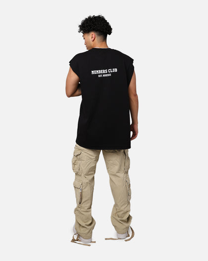 Saint Morta Members Club Muscle T-Shirt Black
