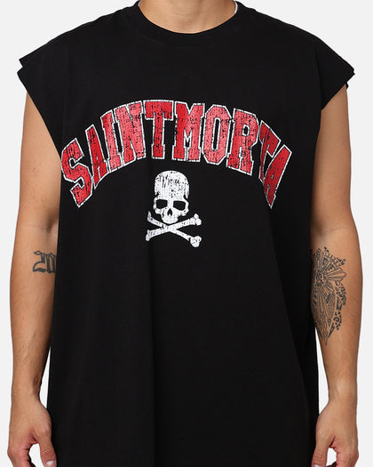 Saint Morta Members Club Muscle T-Shirt Black