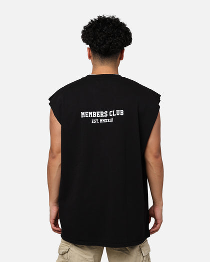 Saint Morta Members Club Muscle T-Shirt Black