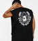Carre Wreath Muscle T-Shirt Black