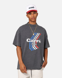Carre Flight VTG Oversized T-Shirt Washed Black