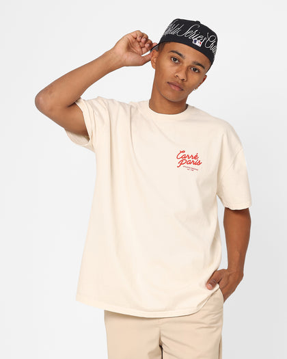 Carre Script T-Shirt Off White