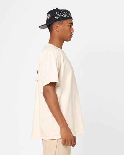 Carre Script T-Shirt Off White