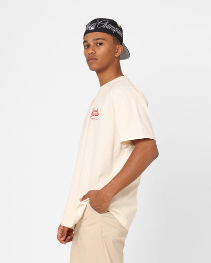 Carre Script T-Shirt Off White
