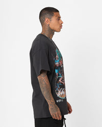 Mitchell & Ness Vancouver Grizzlies Mike Bibby Photo T-Shirt Faded Black