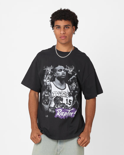Mitchell & Ness Toronto Raptors Vince Carter Player Photo T-Shirt Faded Black