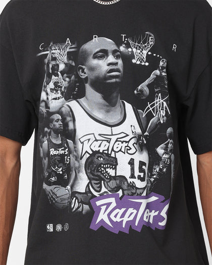 Mitchell & Ness Toronto Raptors Vince Carter Player Photo T-Shirt Faded Black