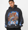 Mitchell & Ness Seattle Supersonics Gary Payton and Shawn Kemp Strike Hoodie Faded Black