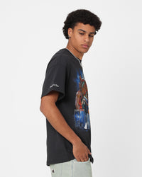 Mitchell & Ness Seattle SuperSonics Gary Payton and Shawn Kemp Strike T-Shirt Faded Black