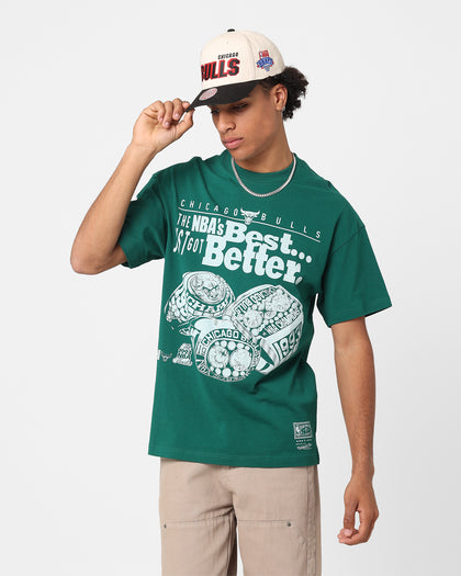 Mitchell & Ness Chicago Bulls The Best Ever T-Shirt Malachite Green