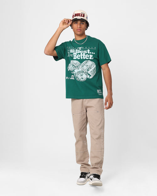 Mitchell & Ness Chicago Bulls The Best Ever T-Shirt Malachite Green