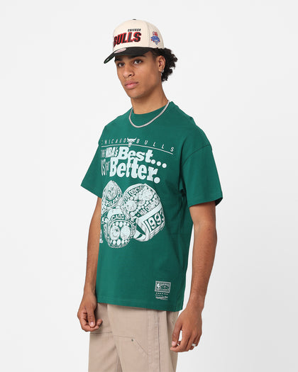 Mitchell & Ness Chicago Bulls The Best Ever T-Shirt Malachite Green