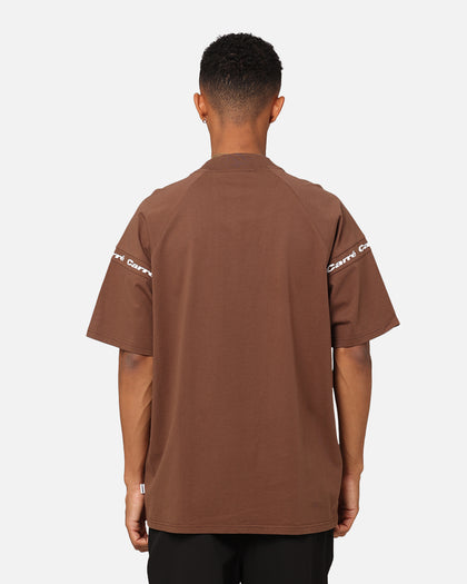 Carre Prime Oversized Raglan T-Shirt Dark Brown