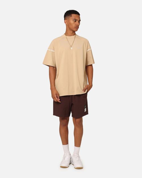 Carre Prime Oversized Raglan T-Shirt Stone