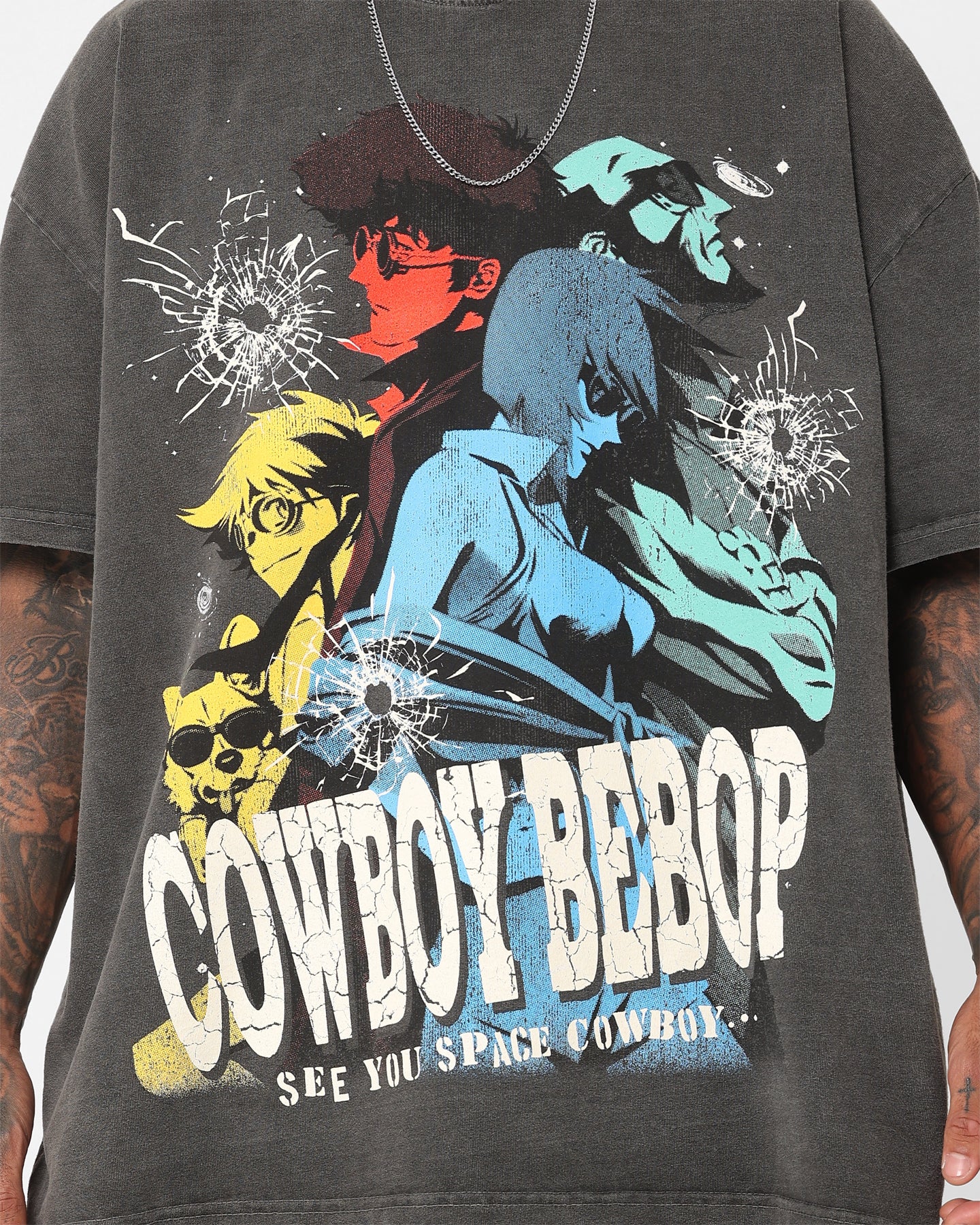 American Thrift X Cowboy Bebop Cowboy Bebop Heavyweight Vintage T