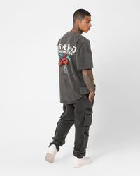 American Thrift X Cowboy Bebop Cowboy Bebop Heavyweight Vintage T-Shirt Black Wash