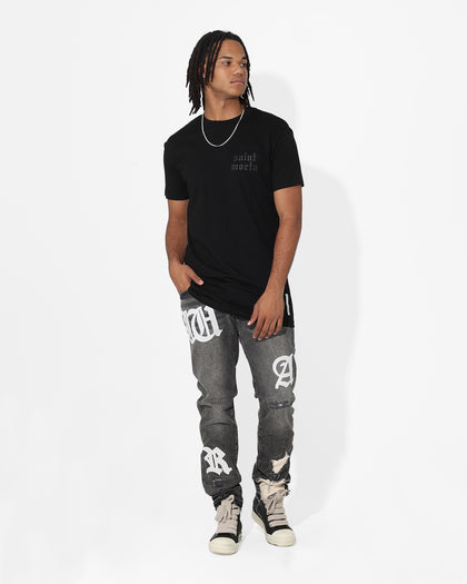 Saint Morta Corrupted Lafayette T-Shirt Black