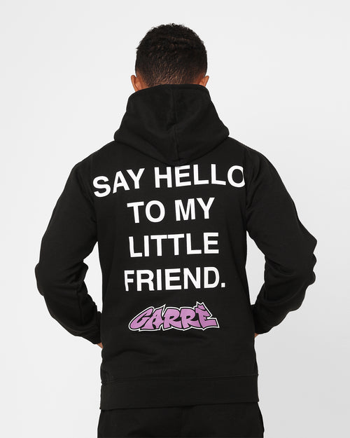 Carre Friend Hoodie Black