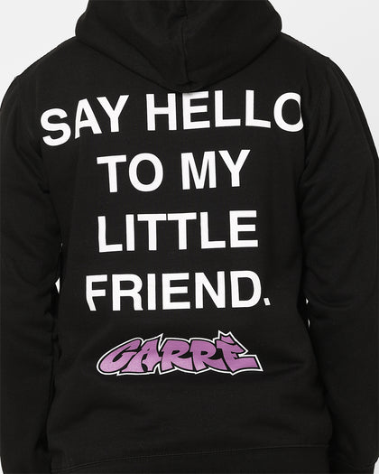 Carre Friend Hoodie Black