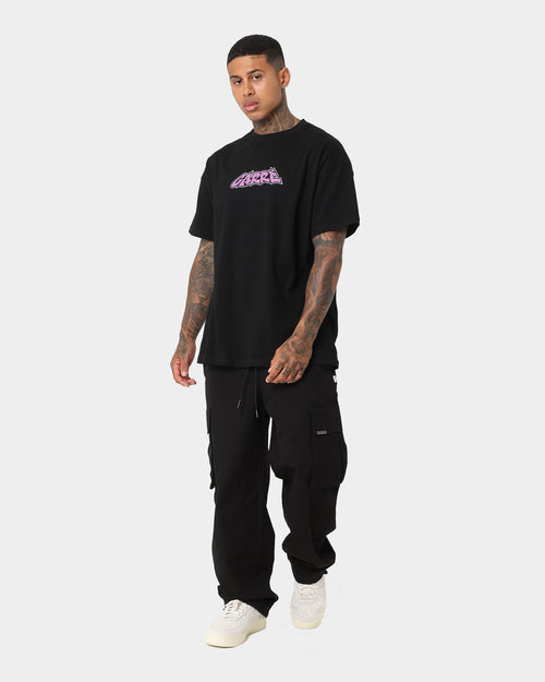 Carre Friend Oversized T-Shirt Black