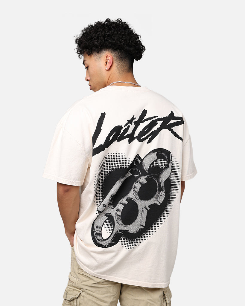 【ホワイト】ライトブリスターTシャツ Loiter Backview T-Shirt White | Culture Kings US