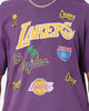 Mitchell & Ness Los Angeles Lakers Highway Logo T-Shirt Lakers Purple