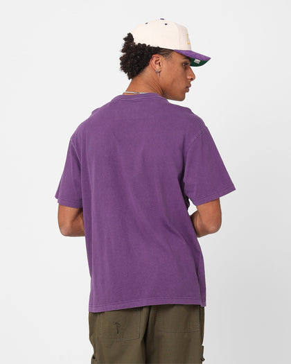 Mitchell & Ness Los Angeles Lakers Highway Logo T-Shirt Lakers Purple