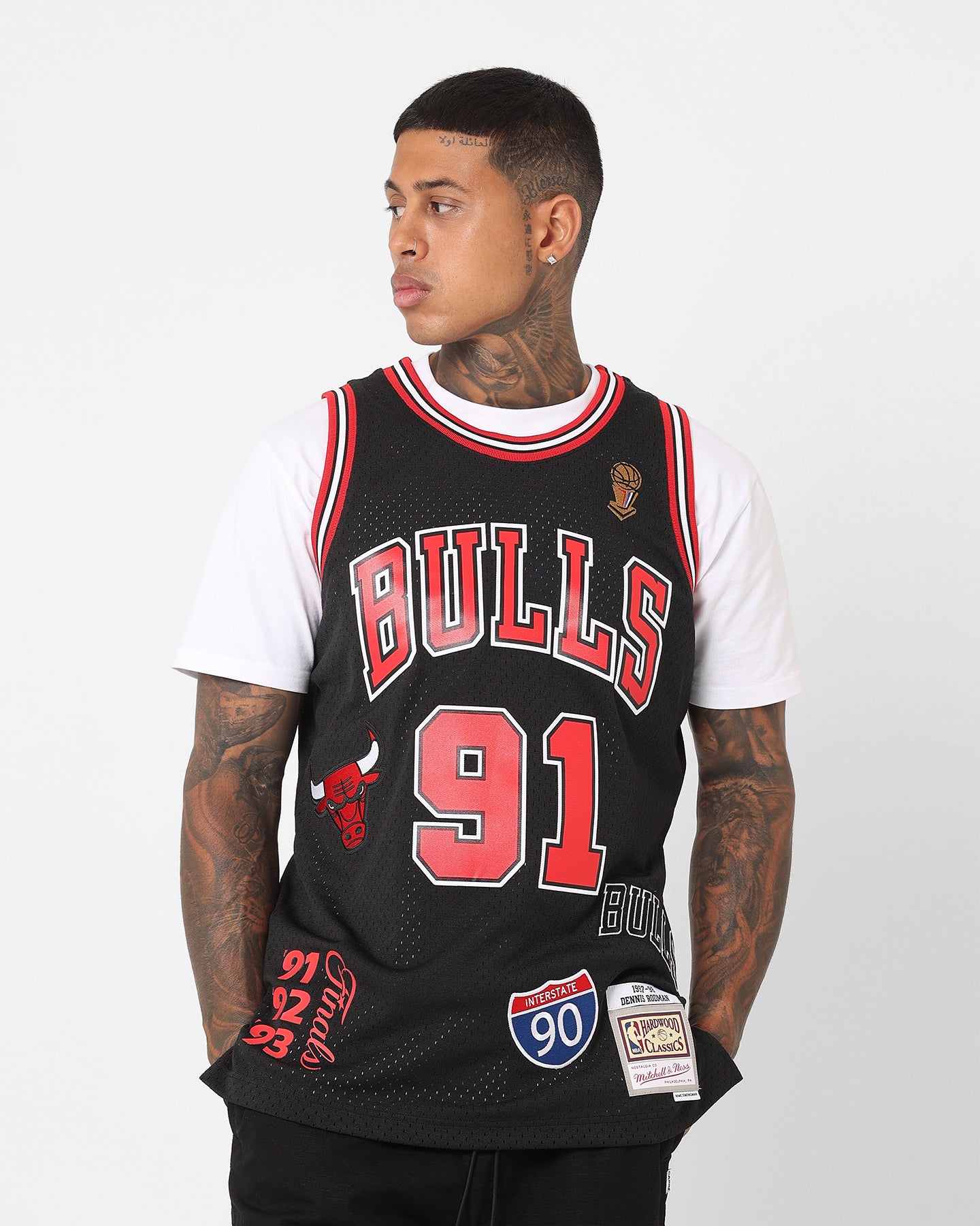 Mitchell & Ness Chicago Bulls Dennis Rodman Hi-Way Swing Jersey
