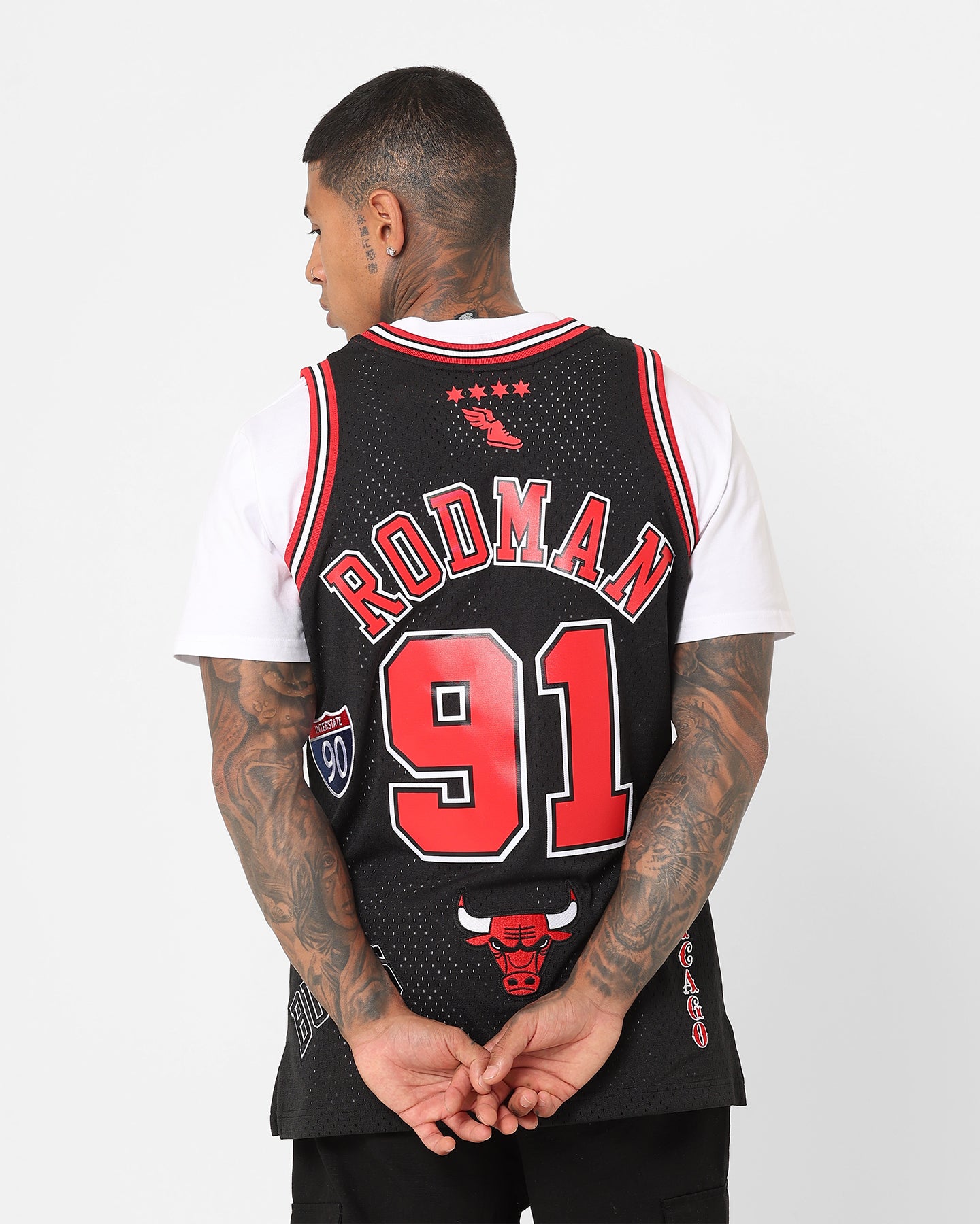 Mitchell & Ness Chicago Bulls Dennis Rodman Hi-Way Swing Jersey