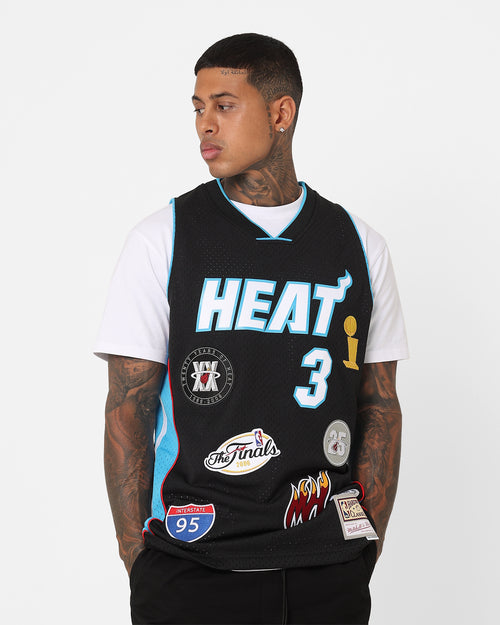 Mitchell & Ness Miami Heat Dwyane Wade Hi-Way Swing Jersey Black