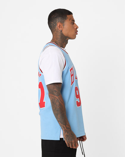 Mitchell & Ness Chicago Bulls Dennis Rodman Swing Jersey Sky Blue